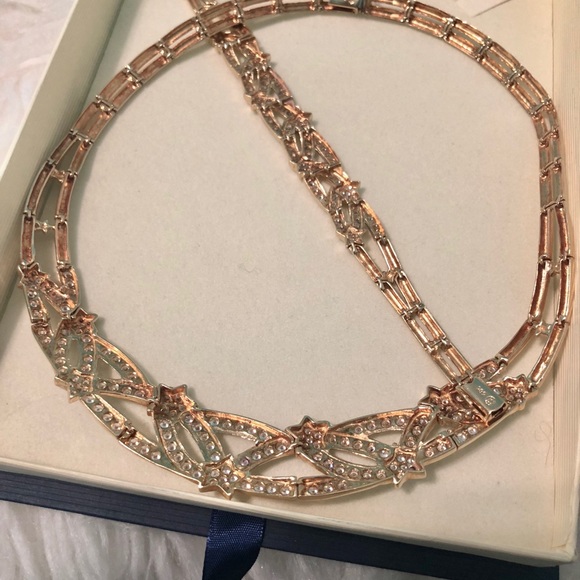 14k Italian gold necklace and bracelet set - Picture 3 of 8